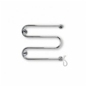 Rankšluosčių džiovintuvas ELONIKA EE400S3K, 655x720 mm, elektrinis, 60W, kairinis, chromuotas 